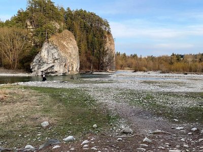 Przełom rzeki Białki w Nowej Białej 